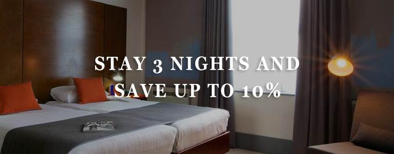 Stay 3 Nights and Save up to 10% 